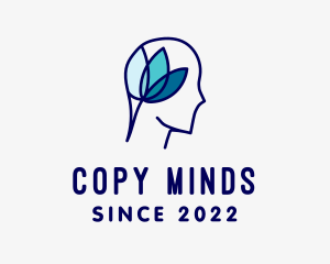 Flower Neurology Mental Health  logo design