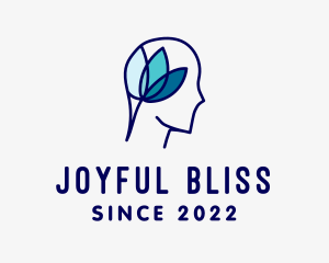 Flower Neurology Mental Health  logo design