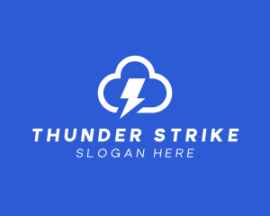 Storm Weather Forecast logo design