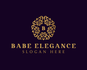 Decorative Luxury Ornament logo design