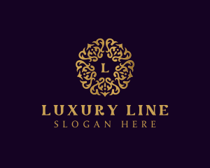 Decorative Luxury Ornament logo design