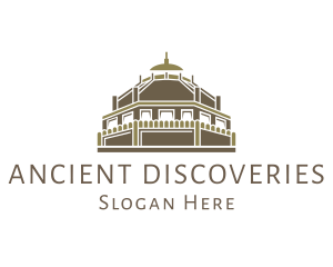 Ancient Basilica Temple  logo design