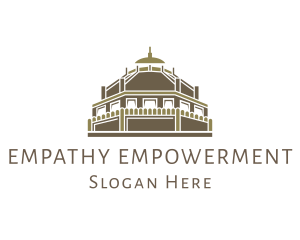 Ancient Basilica Temple  logo design