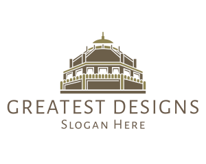 Ancient Basilica Temple  logo design