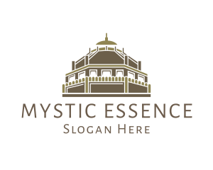 Ancient Basilica Temple  logo design