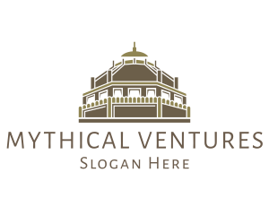 Ancient Basilica Temple  logo design