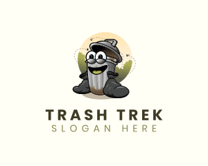 Garbage Trash Bin logo