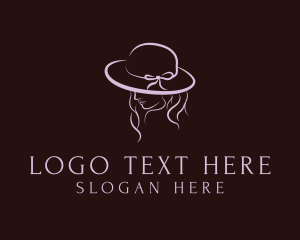 Feminine Fashion Hat logo