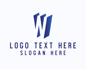 Social Media - Professional Web Media Letter W logo design