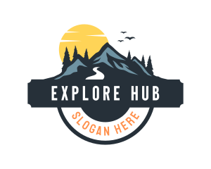 Outdoor Mountain Explorer logo design