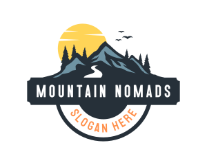 Outdoor Mountain Explorer logo design