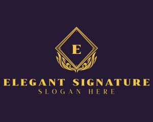 Elegant Beauty Salon logo design