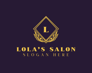 Elegant Beauty Salon logo design