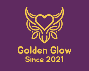 Golden Ox Heart logo