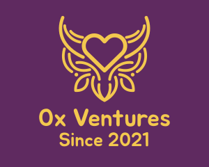 Golden Ox Heart logo