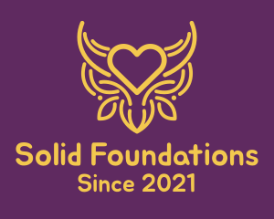 Golden Ox Heart logo