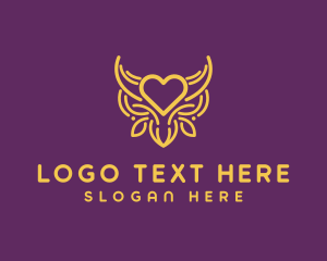 Golden Ox Heart logo