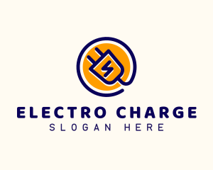 Electric Power Plug logo design