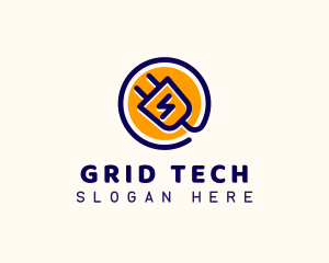 Electric Power Plug logo design