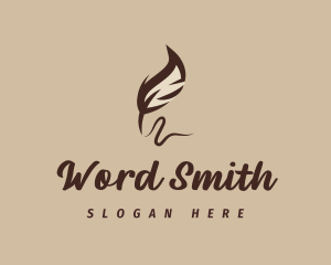 Writer Feather Quill logo