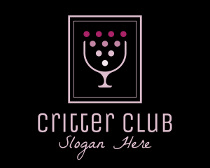 Night Club Wine Bar logo design