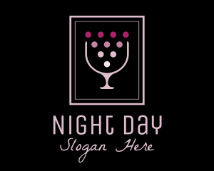 Night Club Wine Bar logo design