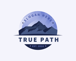 Mountain Destination Adventure logo design