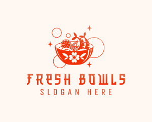 Culinary Shrimp Bowl logo design