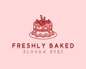 Delicious Sweet Cake logo design