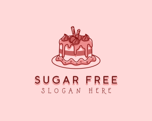 Delicious Sweet Cake logo design