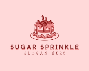 Delicious Sweet Cake logo design