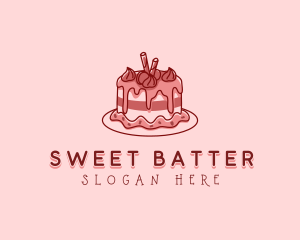 Delicious Sweet Cake logo design