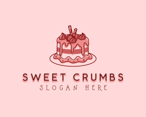 Delicious Sweet Cake logo design