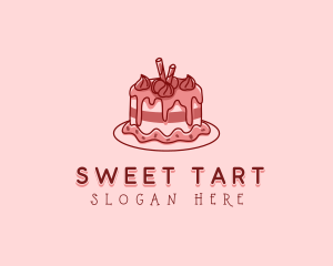 Delicious Sweet Cake logo design