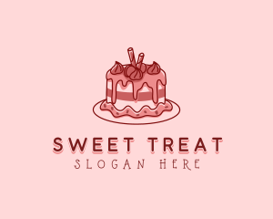 Delicious Sweet Cake logo design