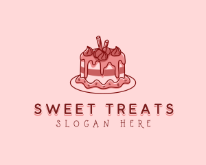 Delicious Sweet Cake logo design