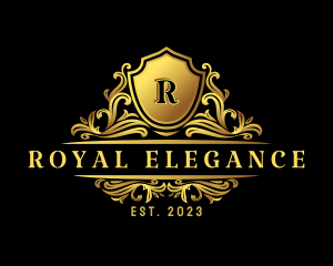 Premium Royal Crest logo design