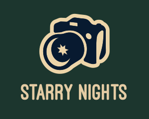Night Camera Stargazing Camp logo