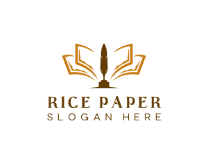 Feather Paper Publishing logo design