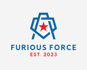 American Armed Forces  logo design