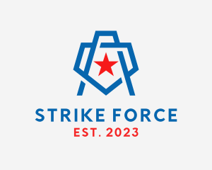 American Armed Forces  logo design