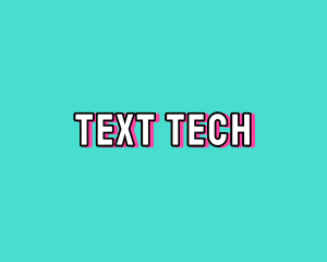 Cool Bright Text logo