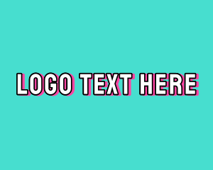 Uppercase - Cool Bright Text logo design