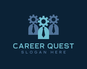 Employee Worker Recruitment logo