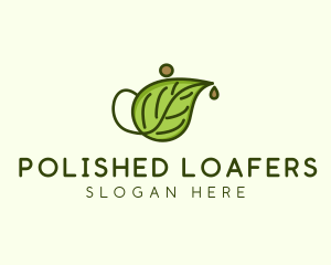 Herbal Tea Teapot  logo design