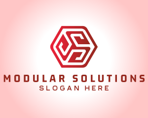 Delivery Cube Courier  logo design