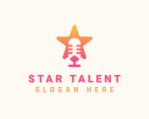 Star Talent Mic Podcast logo