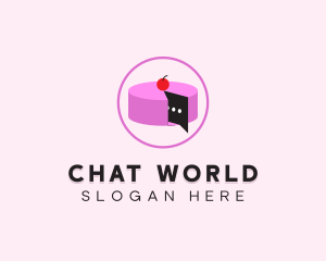 Cake Pastry Chat  logo design