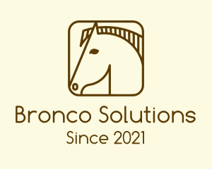 Minimalist Horse App logo