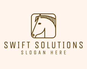 Wild Horse App logo design